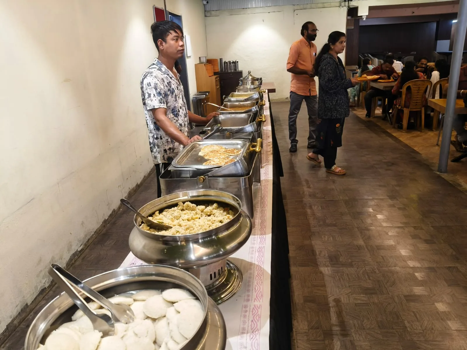 Complimentary breakfast buffet